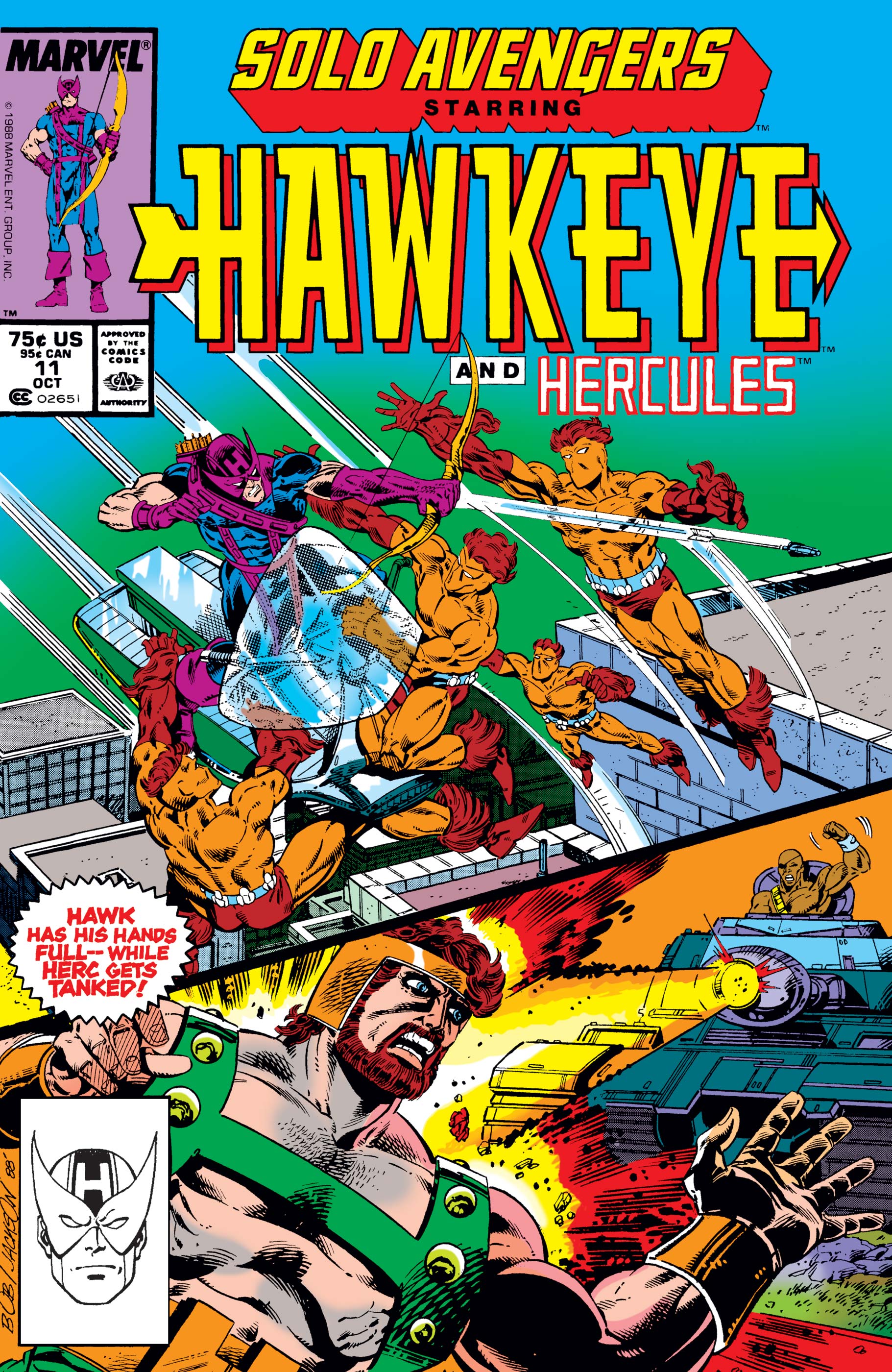 Solo Avengers (1987) #11