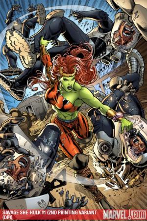 Savage She-Hulk (2009) #1 (2ND PRINTING VARIANT)