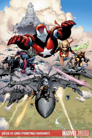 Siege (2009) #1 (2ND PRINTING VARIANT)