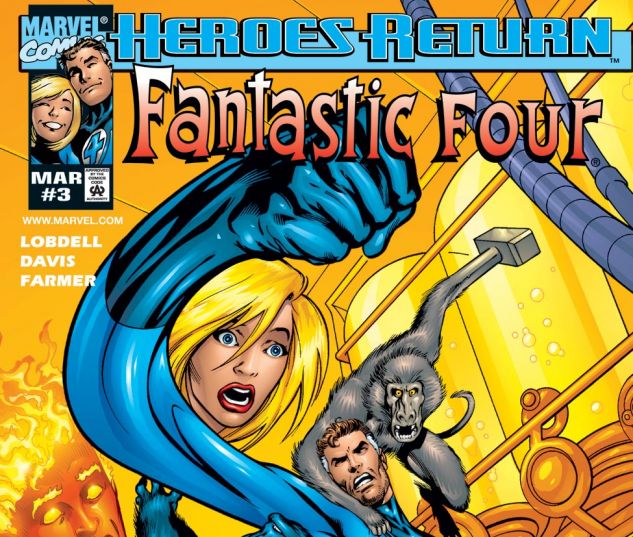 Fantastic Four (1998) #3 Cover