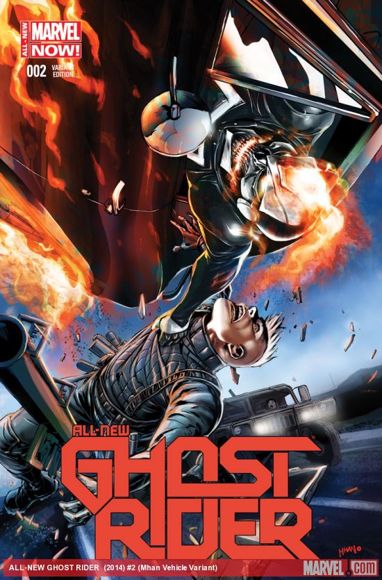 All-New Ghost Rider (2014) #2 (Mhan Vehicle Variant)
