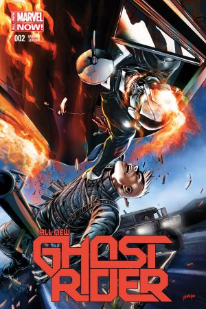 All-New Ghost Rider #2  (Mhan Vehicle Variant)