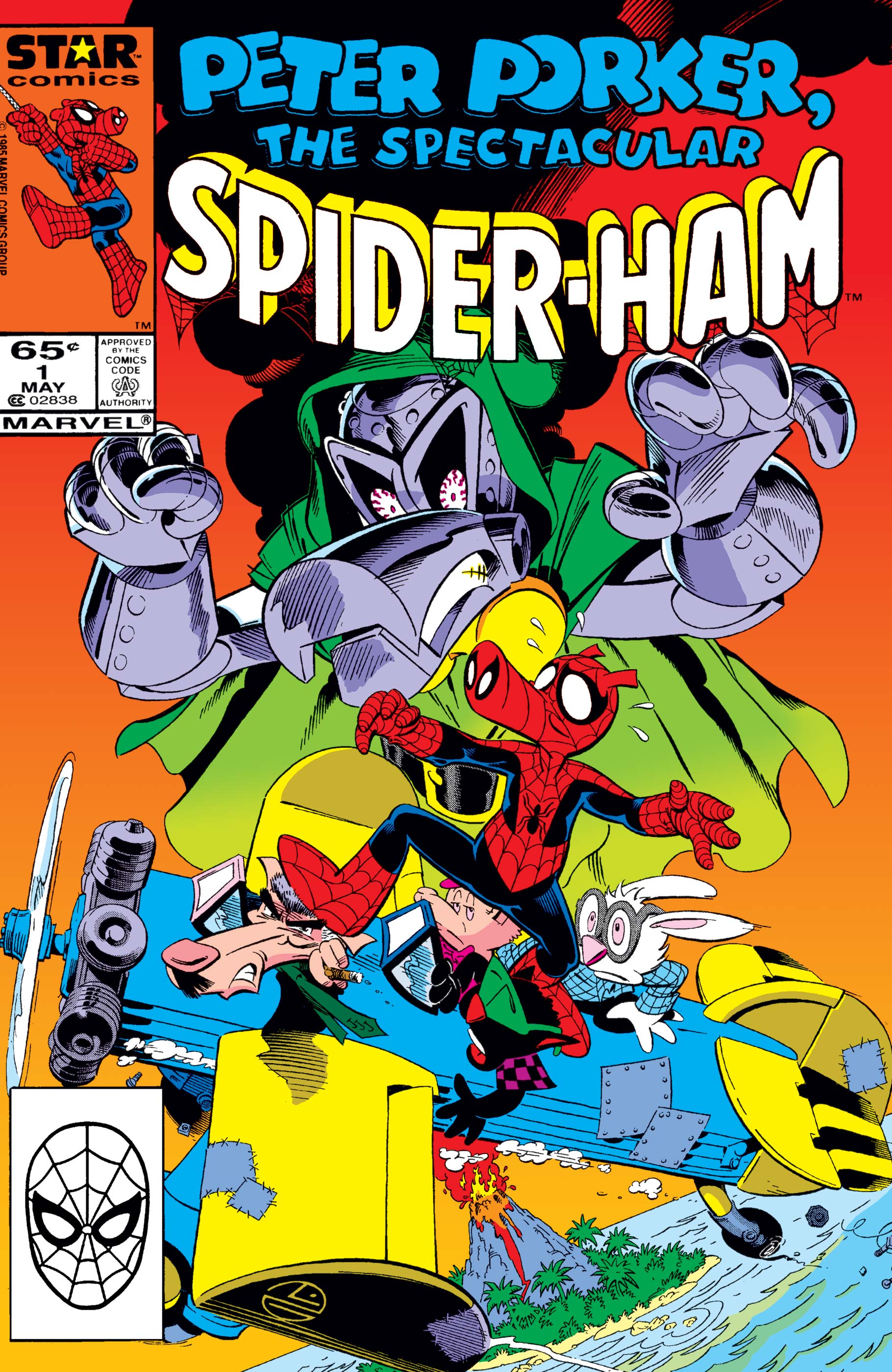 Peter Porker, the Spectacular Spider-Ham (1985) #1 | Comic Issues | Marvel