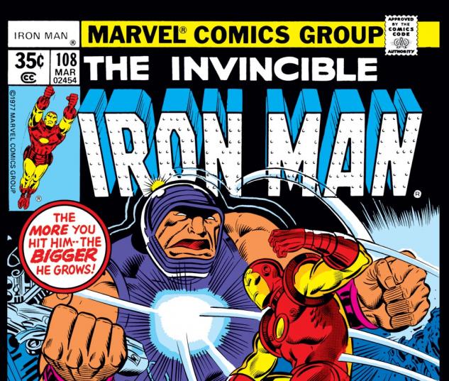 Iron Man (1968) #108 Cover