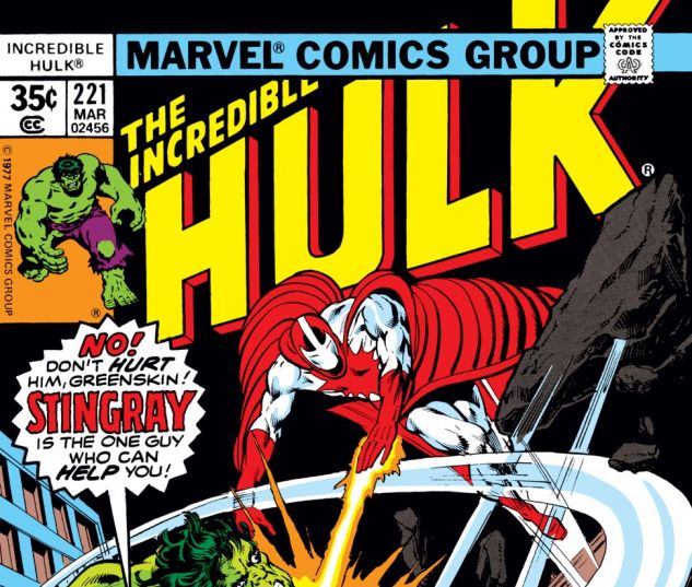 Incredible Hulk (1962) #221 Cover