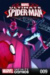 cover from Ultimate Spider-Man Infinite Comic (2016) #9