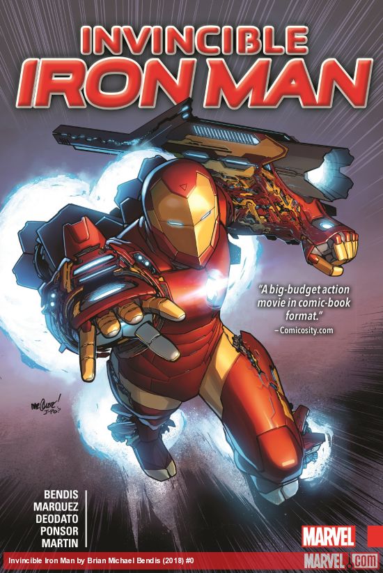 Invincible Iron Man by Brian Michael Bendis (Trade Paperback)