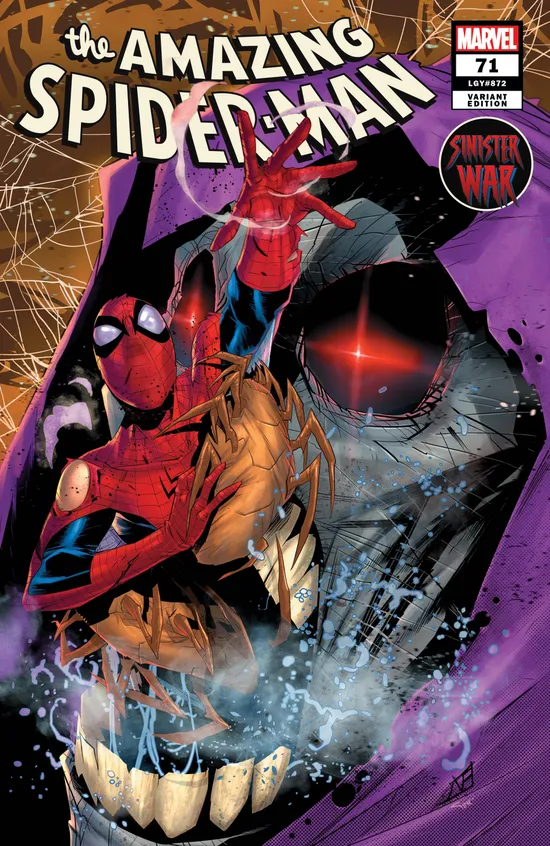 アメージングスパイダーマン #71 クイックシルバー❗️アメコミリーフ アメージングスパイダーマン #71 クイックシルバー❗️アメコミリーフ