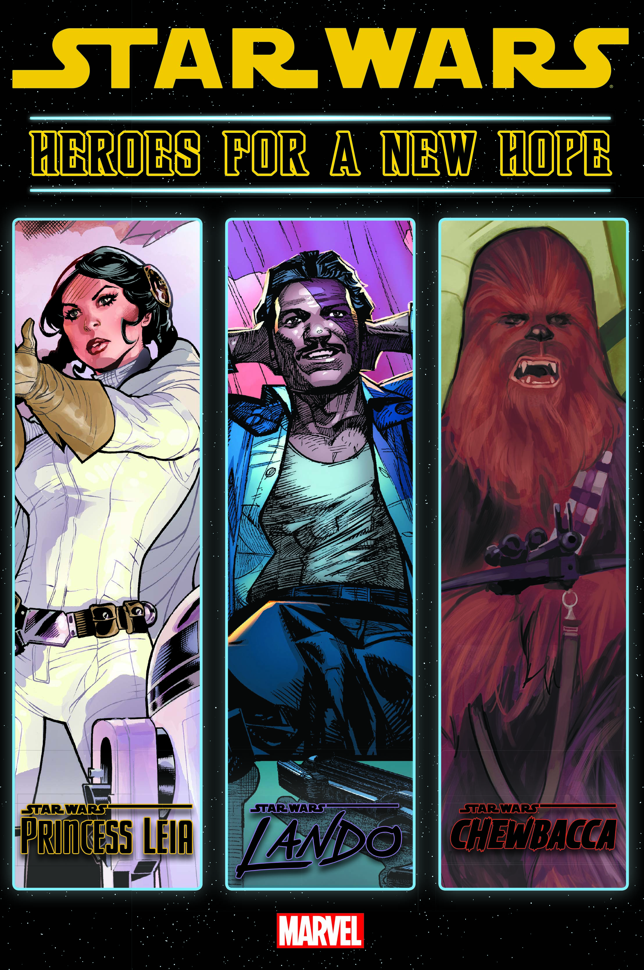 STAR WARS: HEROES FOR A NEW HOPE HC (Trade Paperback)