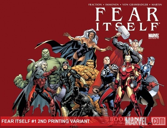 Fear Itself (2010) #1 (2nd Printing Variant)