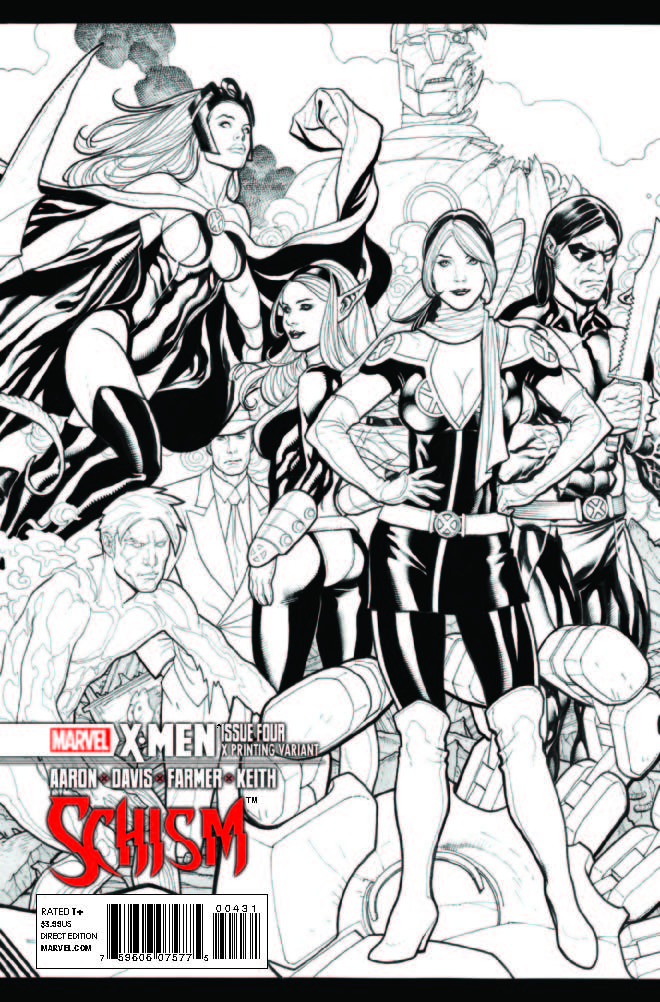 X-Men: Schism (2011) #4 (X Printing Variant)