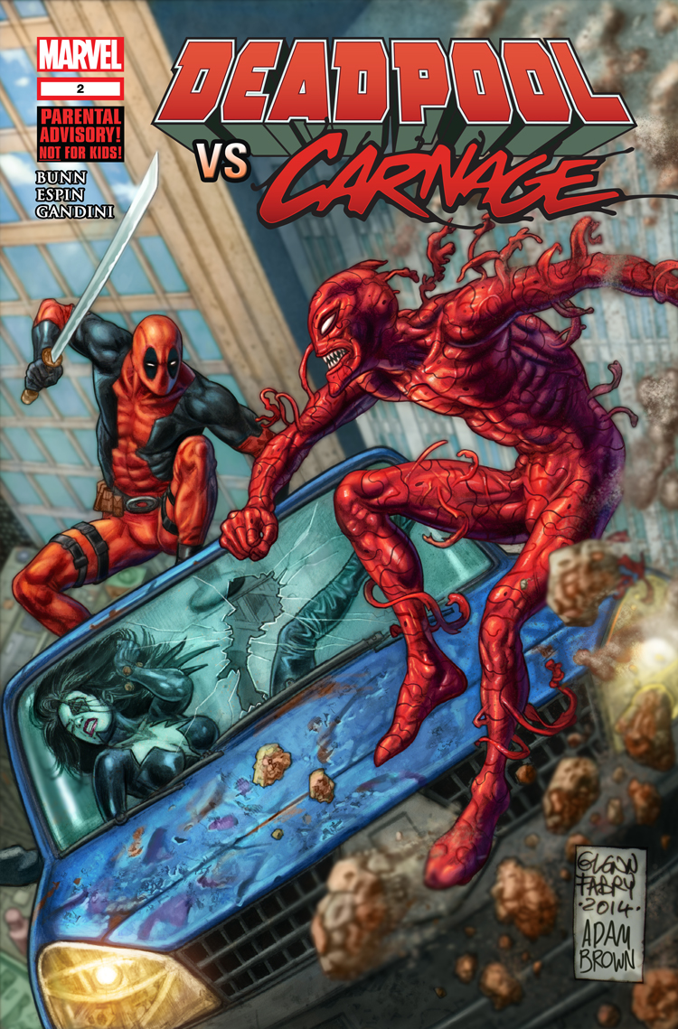 Deadpool carnage comic