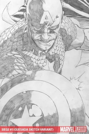 Siege (2009) #1 (QUESADA SKETCH VARIANT)