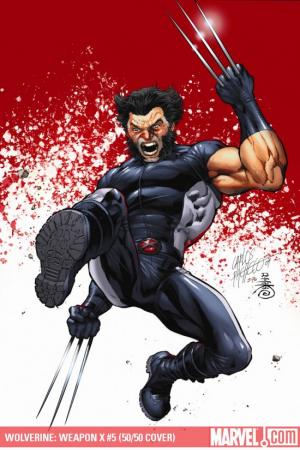 Wolverine Weapon X #5  (50/50 COVER)
