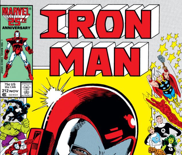 Iron Man (1968) #212 Cover