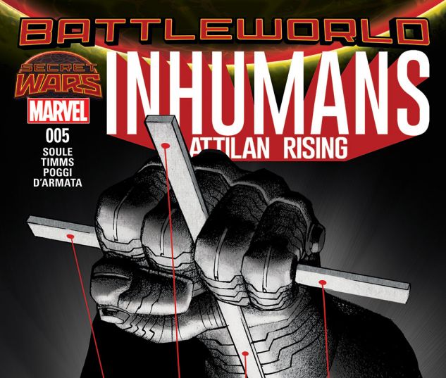 Inhumans: Attilan Rising (2015) #5 Cover
