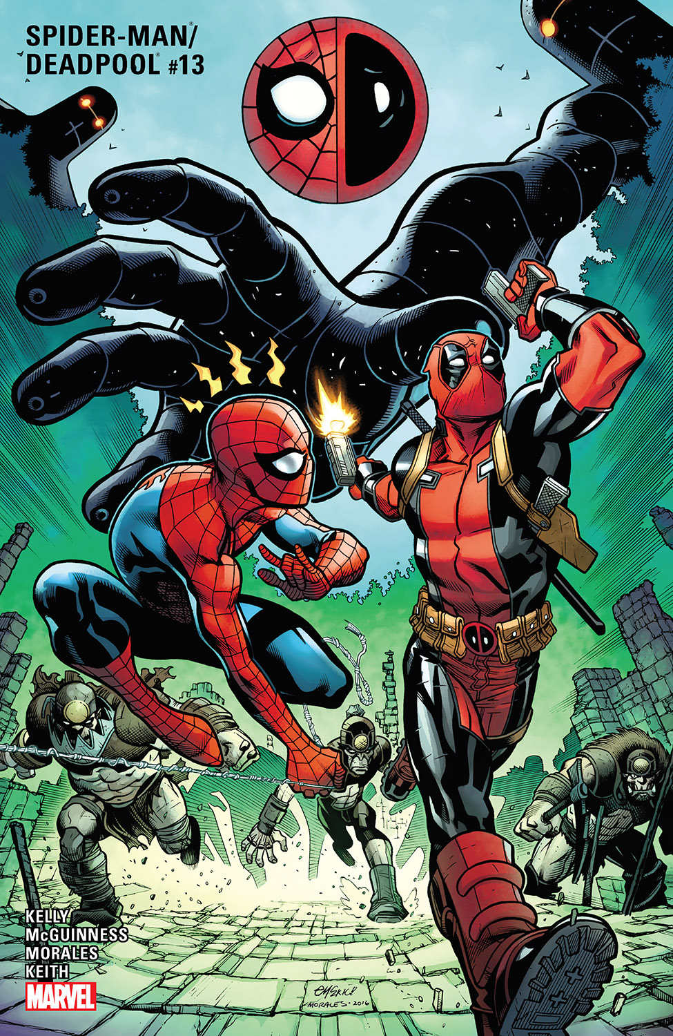 Asistencia audiencia niebla tóxica Spider-Man/Deadpool (2016) #13 | Comic Issues | Marvel
