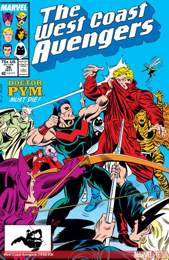 West Coast Avengers (1985) #36