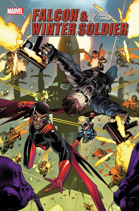 洋書　「THE FALCON AND THE WINTER SOLDIER」 detail.webp