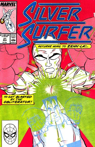 Silver Surfer (1987) #21
