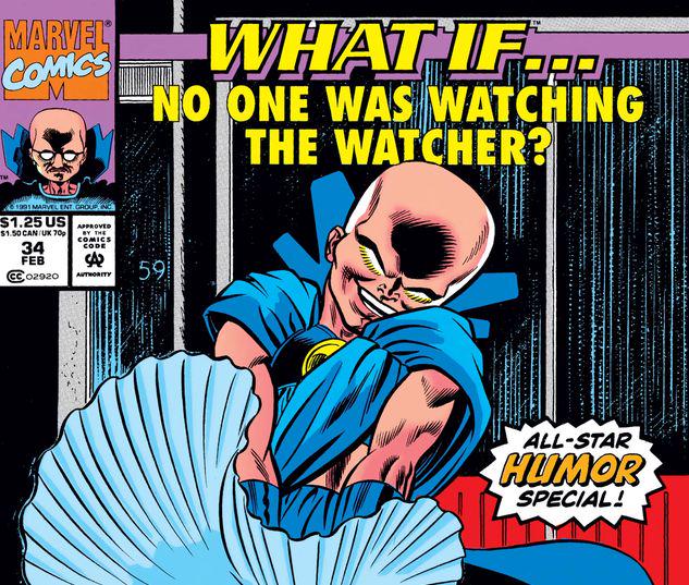 What if the Watchers in all the realities got together and watched Watchers  watching Watchers watching Watchers watching Watchers? [What if? #34] :  r/comicbooks