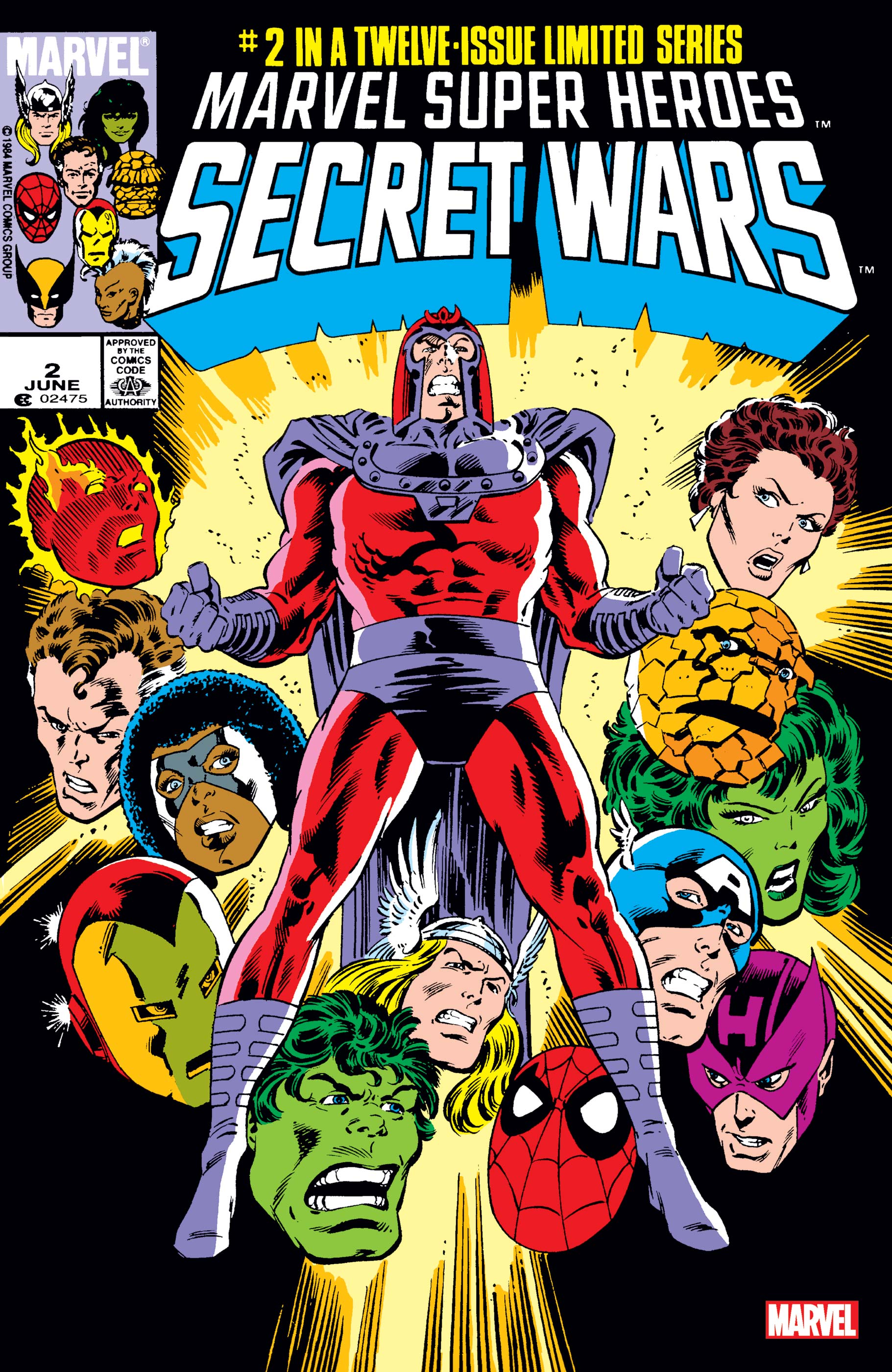 Marvel Super Heroes Secret Wars Facsimile Edition (2024) #2