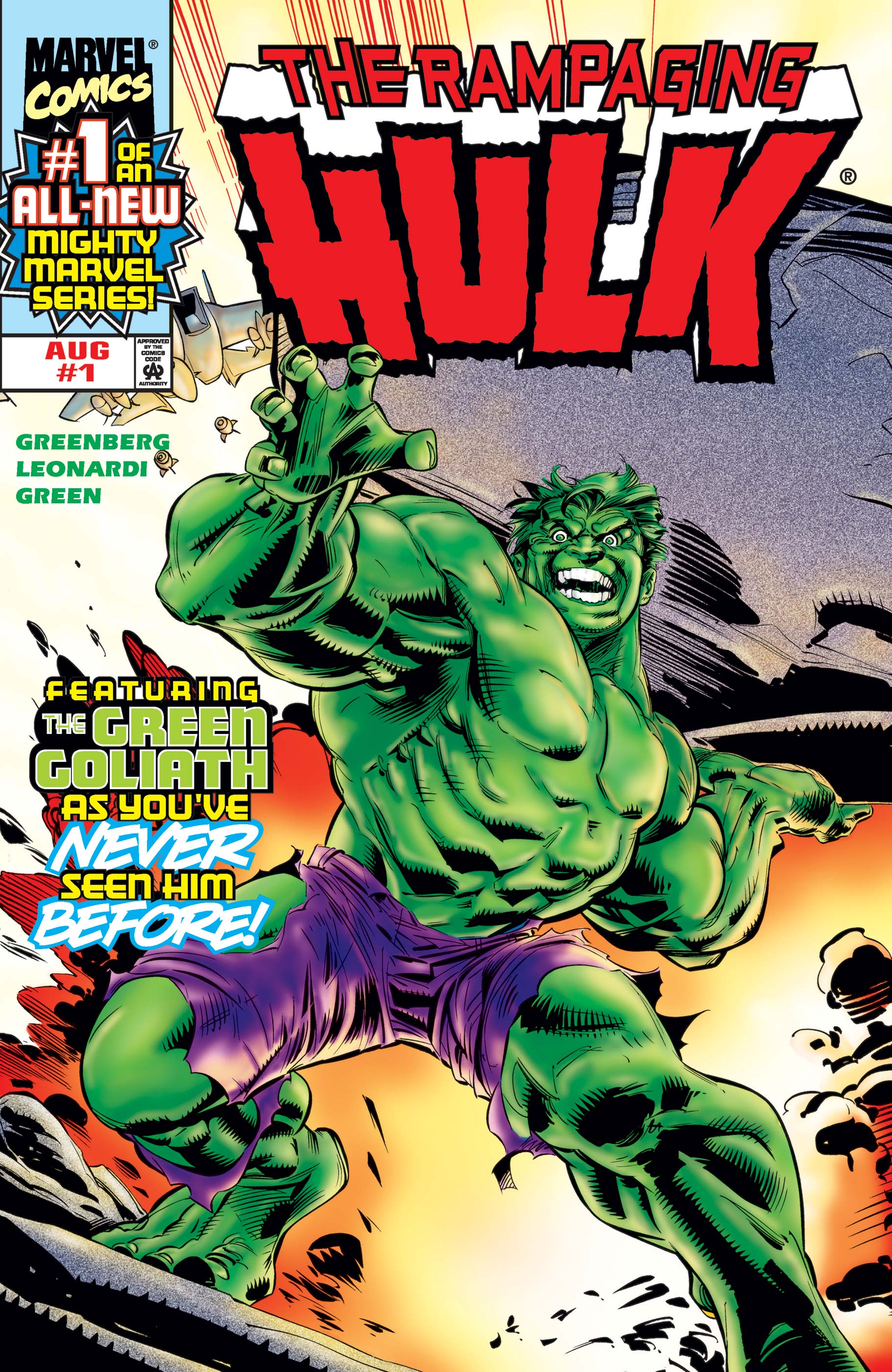 Rampaging Hulk (1998) #1
