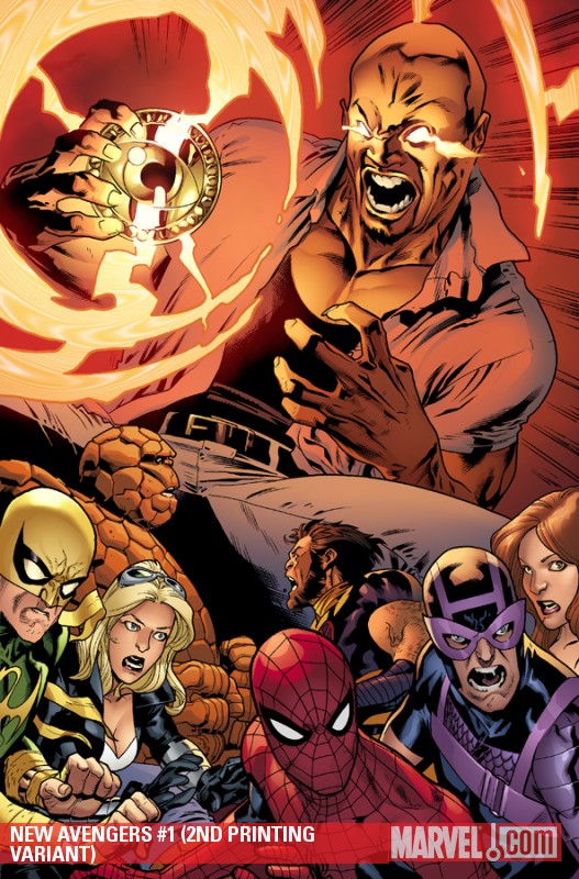 New Avengers (2010) #1 (2ND PRINTING VARIANT)