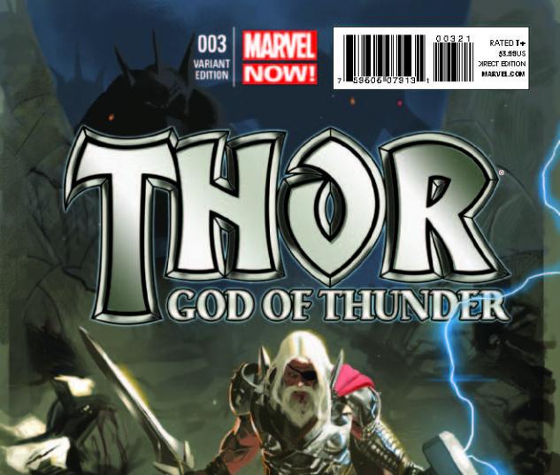 THOR: GOD OF THUNDER 3 ACUNA VARIANT (NOW, 1 FOR 50, WITH DIGITAL CODE)