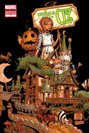 The Emerald City of Oz #1  (Bachalo Variant)