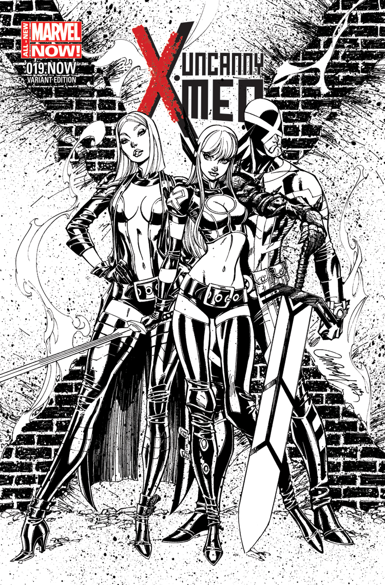 Uncanny X-Men (2013) #19 (Campbell Sketch Variant)