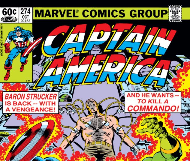 Captain America (1968) #274