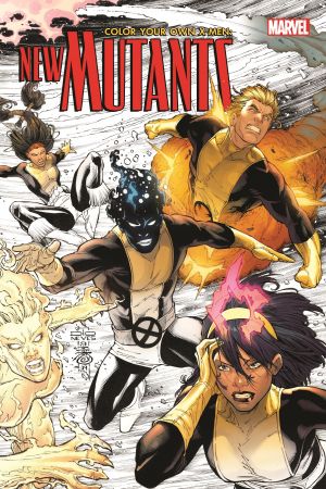 Color Your Own X-Men: The New Mutants (Trade Paperback)