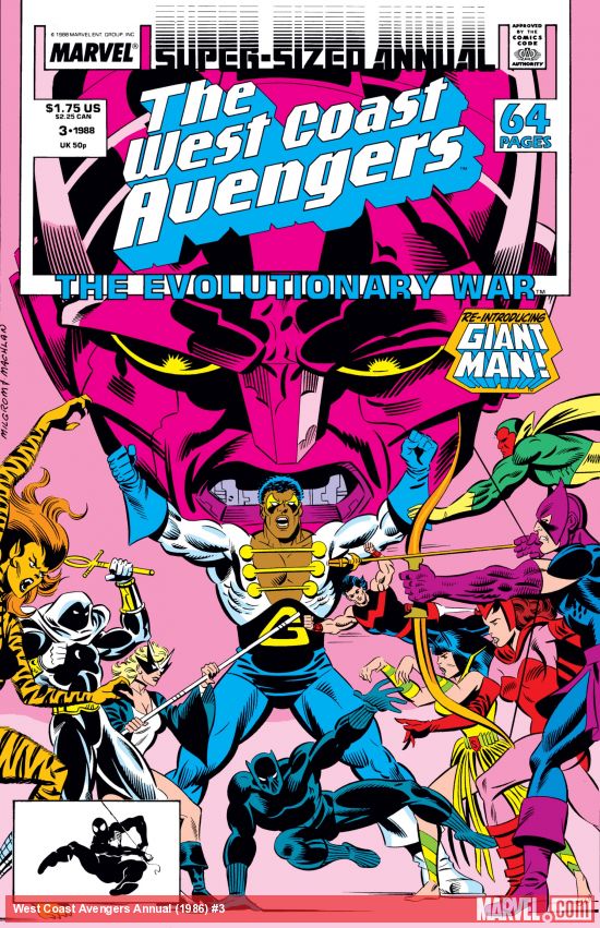 West Coast Avengers Annual (1986) #3