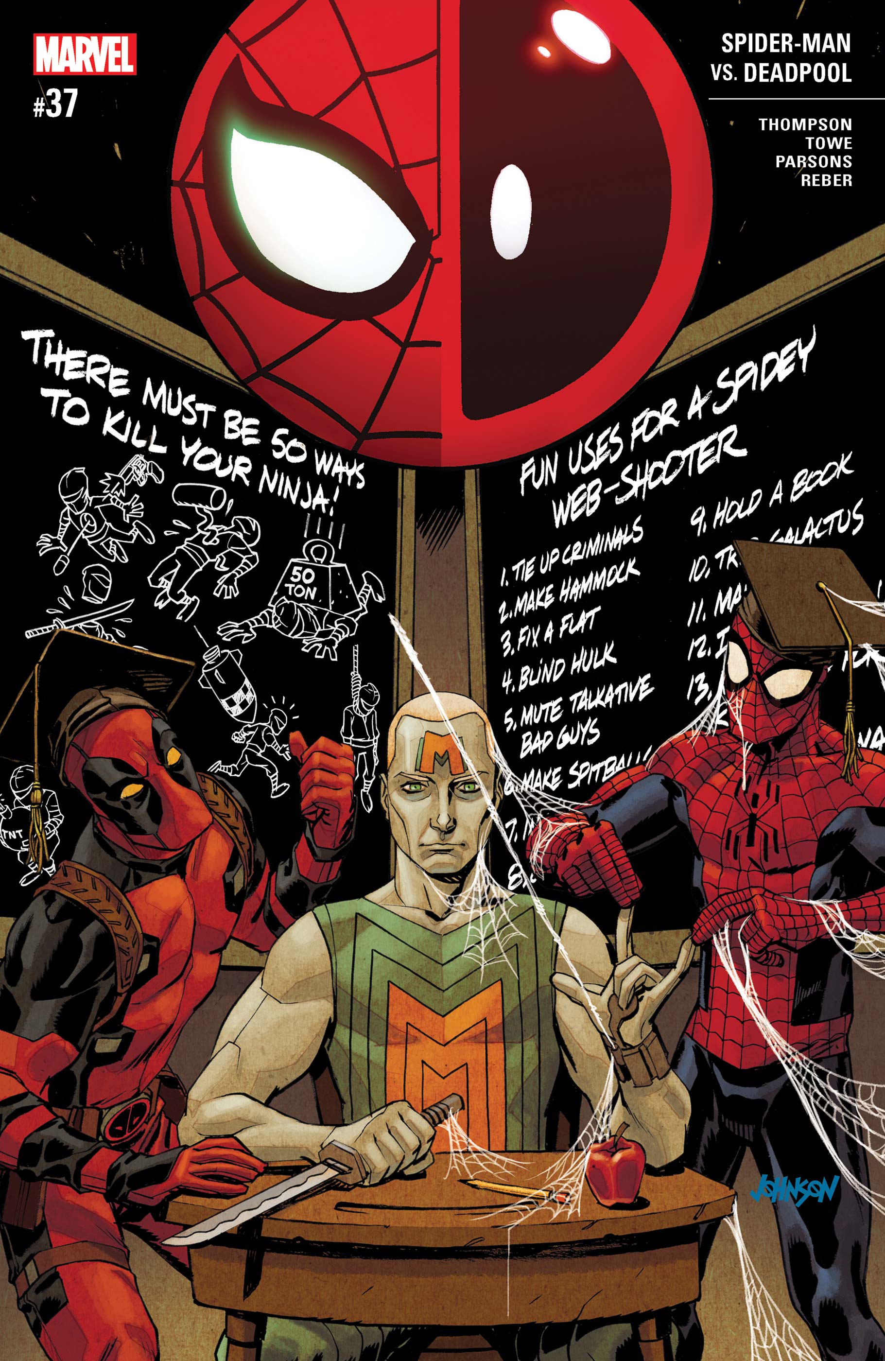 Planta de semillero animal Cíclope Spider-Man/Deadpool (2016) #37 | Comic Issues | Marvel