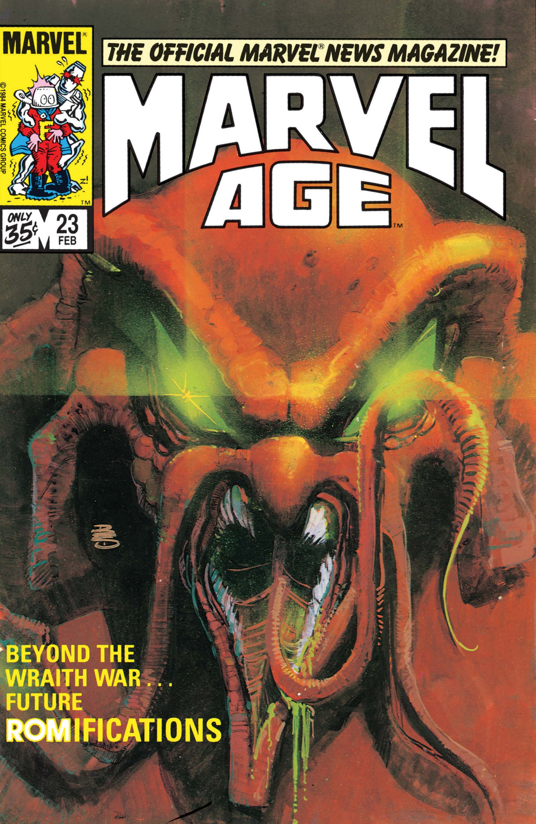 Marvel Age (1983) #23