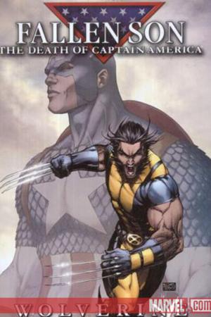 Fallen Son: The Death of Captain America (2007) #1 (Wolverine B)