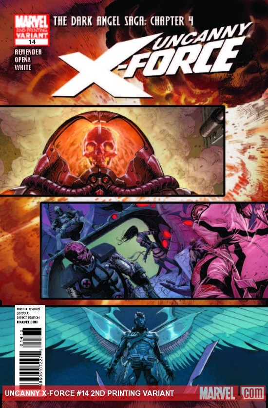 Uncanny X-Force (2010) #14 (2nd Printing Variant)