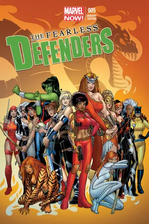 Fearless Defenders (2013) #5 (Connor Variant)
