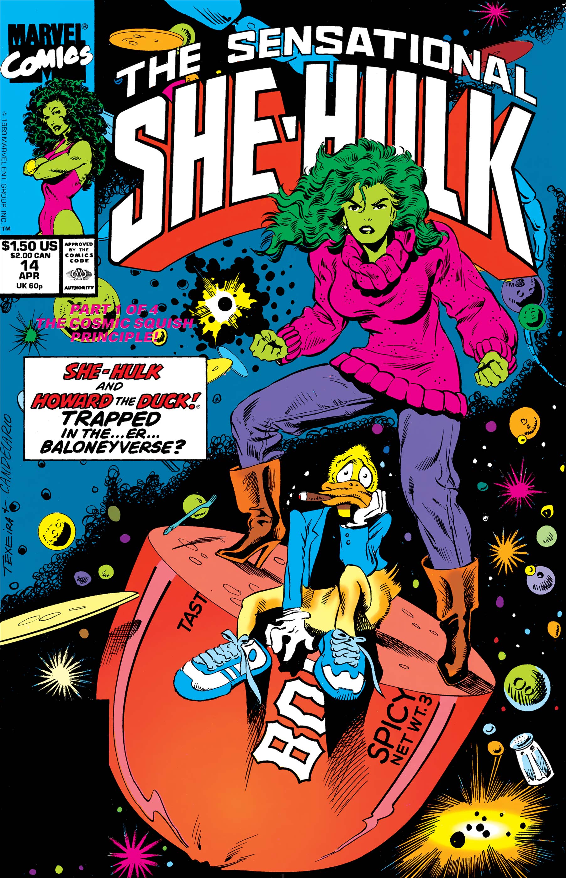 Sensational She-Hulk (1989) #14