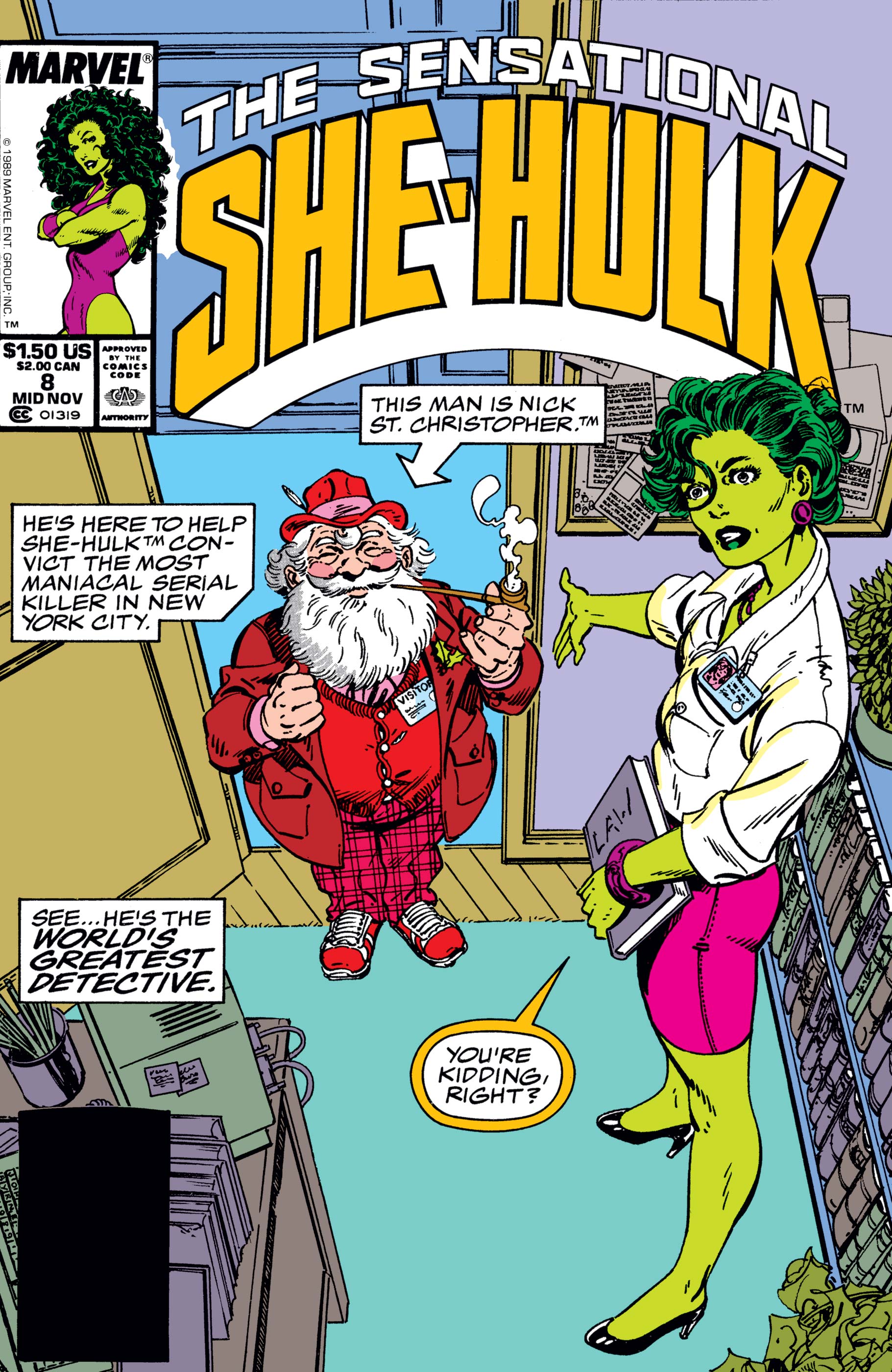 Sensational She-Hulk (1989) #8