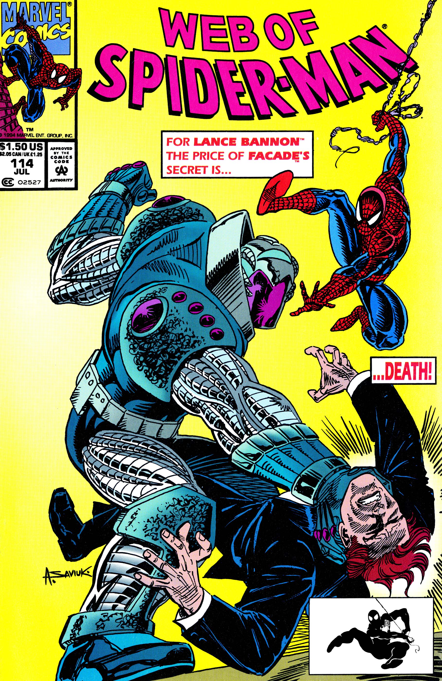 Web of Spider-Man (1985) #114