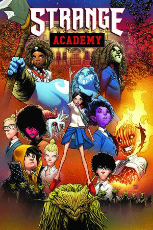 STRANGE ACADEMY OMNIBUS HUMBERTO RAMOS COVER (Hardcover)
