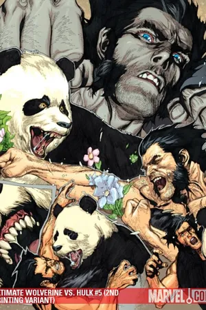 Ultimate Wolverine Vs. Hulk (2005) #5 (Variant)