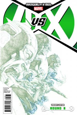 Avengers Vs. X-Men #8  (Opena Sketch Variant)