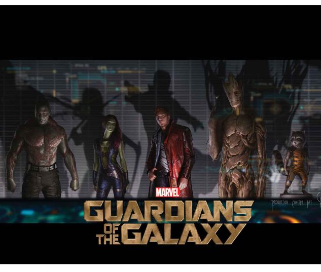MARVEL'S GUARDIANS OF THE GALAXY: THE ART OF THE MOVIE HC SLIPCASE