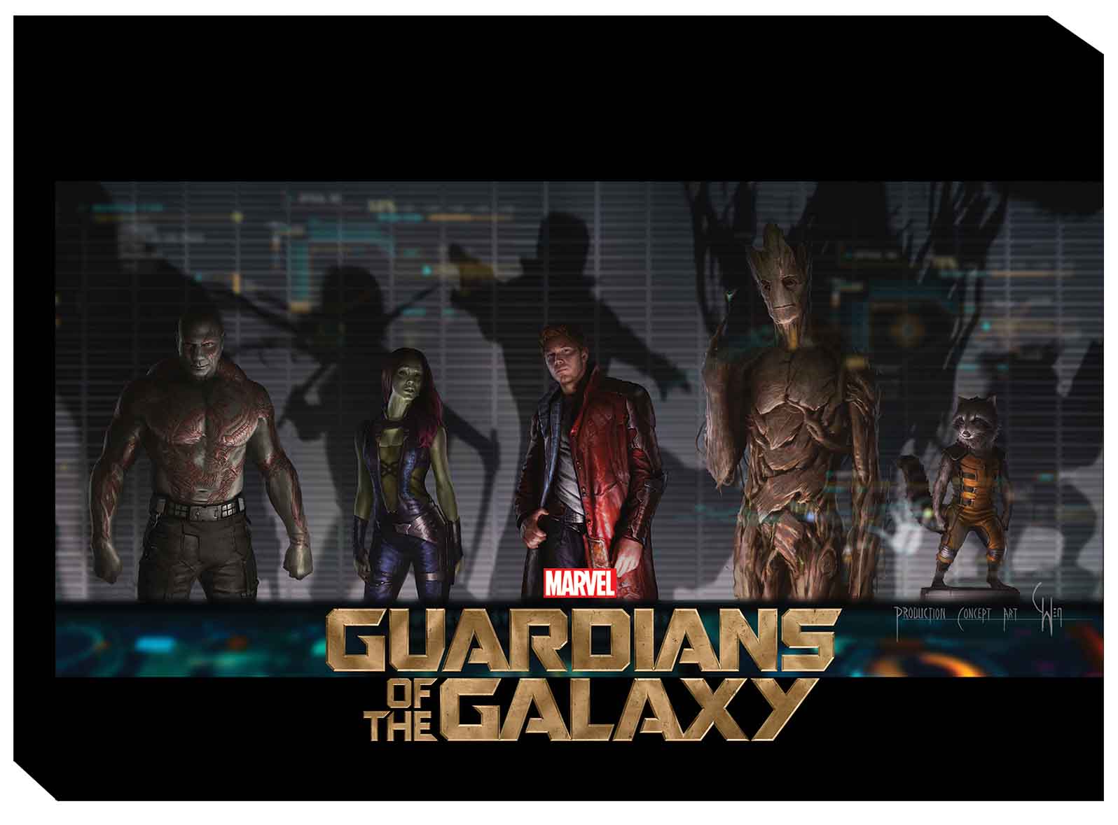 Marvel's Guardians of the Galaxy: The Art of the Movie (Hardcover)