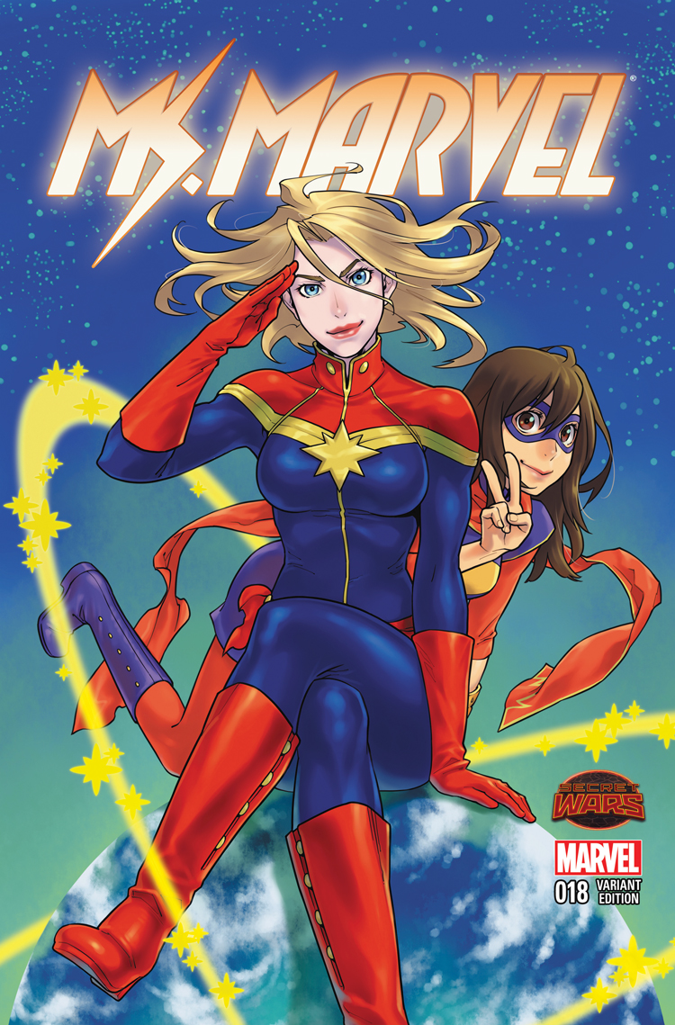 Ms. Marvel (2014) #18 (Tateo Manga Variant)
