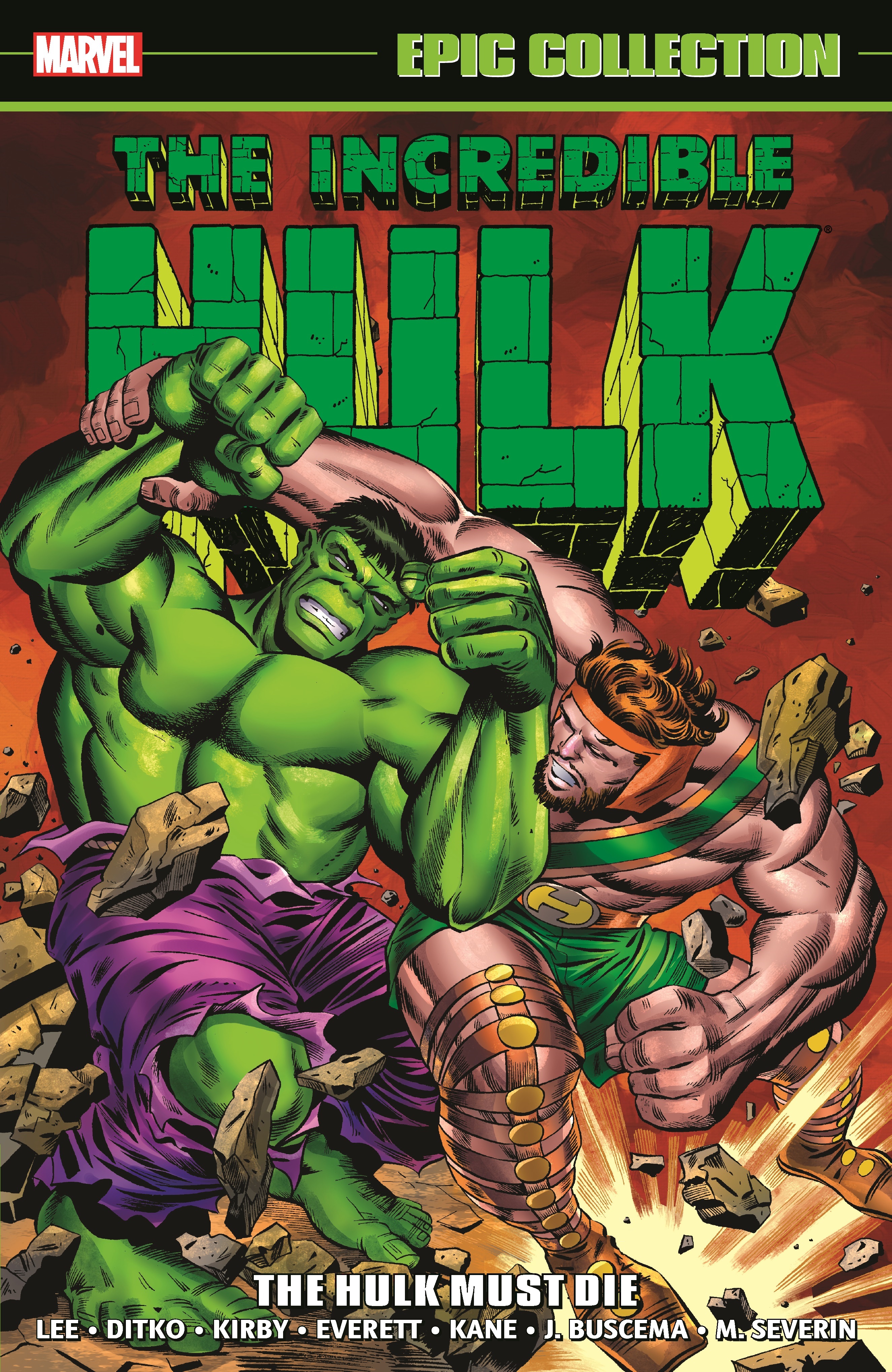 Incredible Hulk Epic Collection: The Hulk Must Die (Trade Paperback)