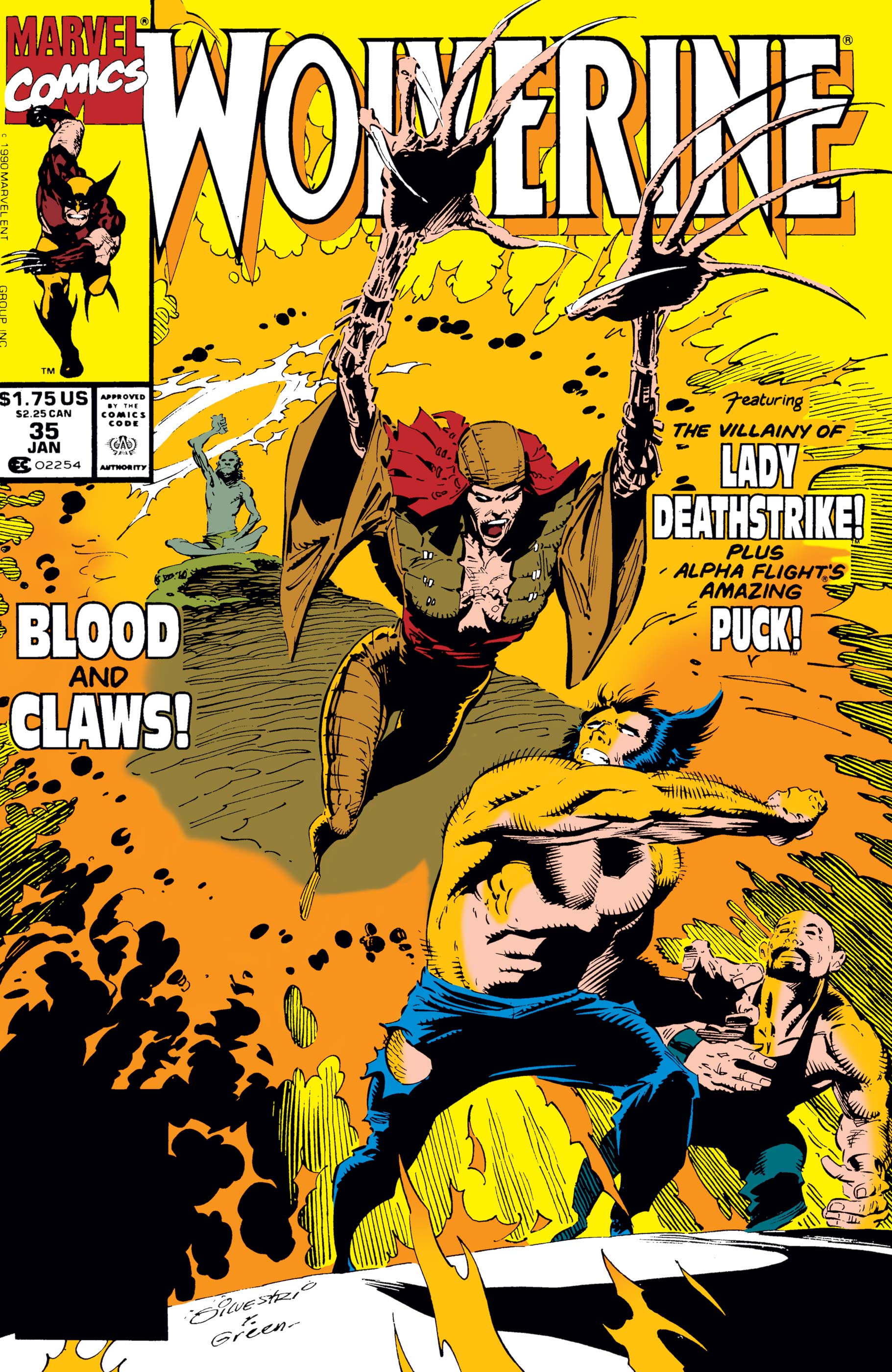 Wolverine (1988) #35